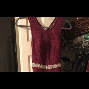Windsor burgundy dress